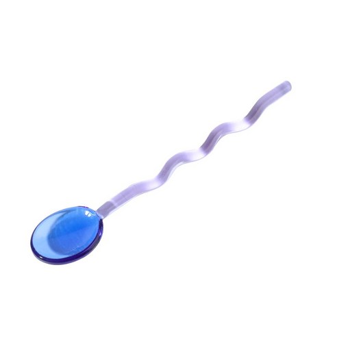 투명 손잡이 유리 커피 머그잔, SpoonF