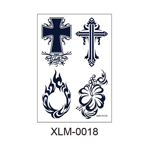 다이나토리 반영구 리얼 헤나 타투스티커 2장, XLM-0018, 2개