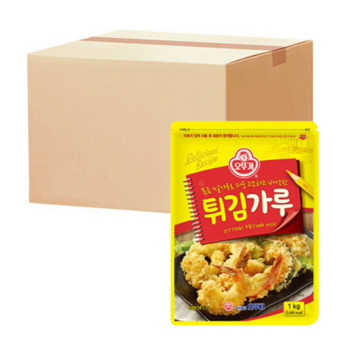 오뚜기 튀김가루1kg x 10개(1박스), 10개, 1kg