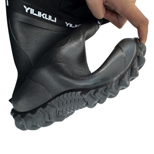 미끄럼 걱정 없이, 옷 젖을 염려 없이! 더블히트 논슬립 허벅지 장화로 궂은 날씨에도 든든하게!