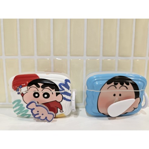 귀여움과 편리함이 한꺼번에! 짱구 맹구 에어팟 케이스