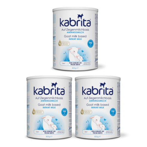 카브리타 네덜란드 산양분유 1단계, 엄선된 영양의 선택 카브리타