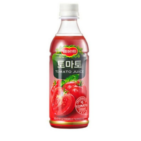 롯데칠성음료 델몬트 과즙주스 토마토 50 400mlx20펫, 400ml, 20개