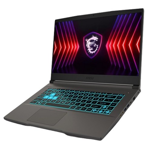 MSI 2024 씬 A15 라이젠5 라이젠 7000 시리즈 지포스 RTX 2050, 코스모스그레이, 512GB, 8GB, Free DOS, B7UCX-R5-232XKR