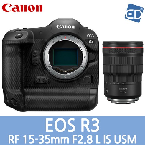 [캐논 정품] EOS R3 /미러리스카메라/ ED, 12 RF 15-35mm F2.8 L IS USM