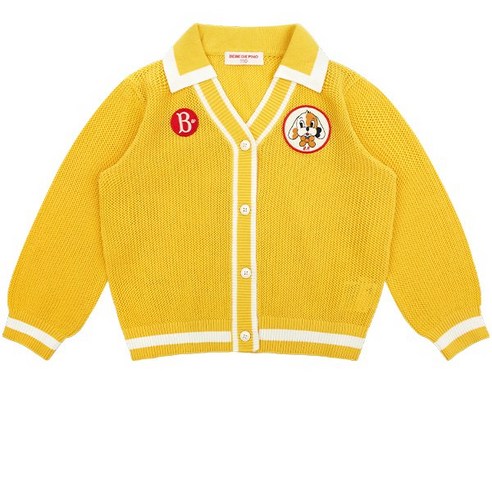 (백화점 상품) 베베드피노_신상 [20%↓DOWN PRICE][키즈]마티스카라니트가디건_BP41KC324 1928347, Yellow, 120