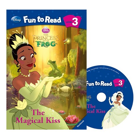 Disney Fun To Read set 3-07 Magical Kiss The (Princess and the Frog The) (Book+WB+Audio CD)