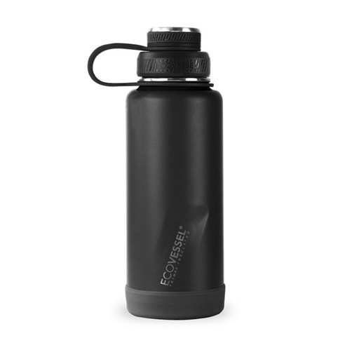 [ECOVESSEL] 볼더32 946ml 친환경 스테인레스 3중단열 프리미엄 보온보냉병, 블랙쉐도우