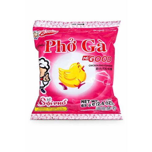 MI PHO GA GOOD 베트남쌀국수 포가 GOOD 68G, 150개