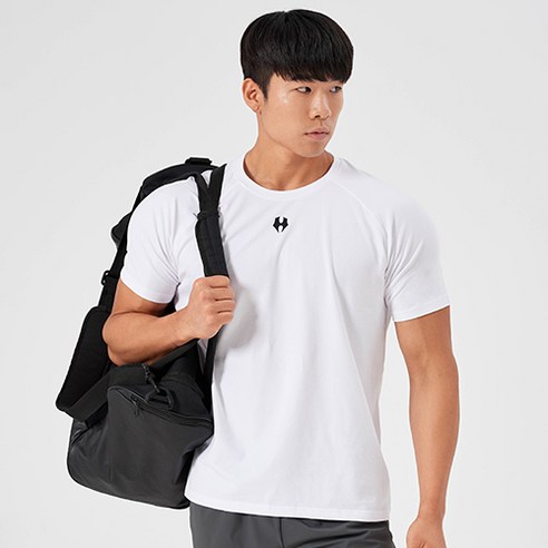 허그본 나그랑 심볼 머슬핏 반팔 6컬러