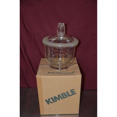 Kimble KIMAX 21000 160mm 대형 유리 건조기 손잡이 상단 커버 NOS 포함 793766, 1개