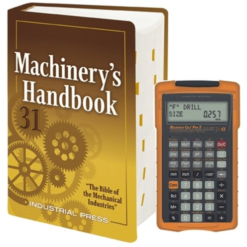 Machinery''s Handbook and Calc Pro 2 Bundle Hardcover, Industrial Press