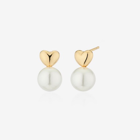 골드앤디어 14KGF 진주 드롭 하트통통 귀걸이 (한쌍) 마리엘진주하트귀걸이 Best Top5 골드앤디어 14KGF 진주 드롭 하트통통 귀걸이 (한쌍) 마리엘진주하트귀걸이 Best Top5