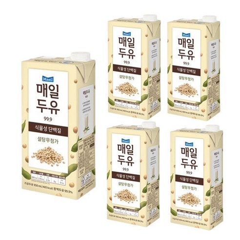 매일두유 99.9 대용량 950ml 12팩., 상세페이지 참조, 12개