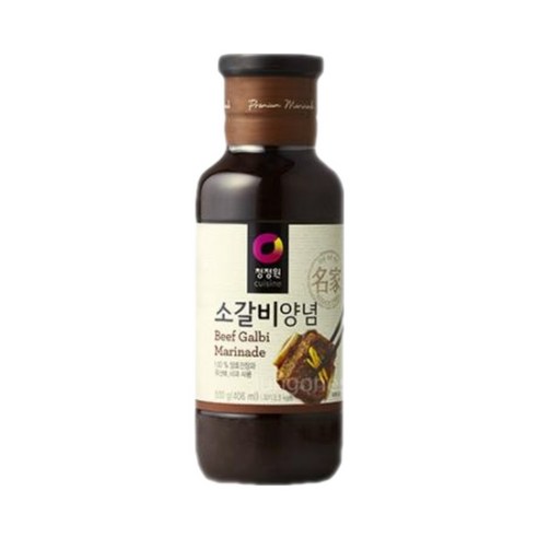 청정원 전통 소갈비양념, 500g, 12개