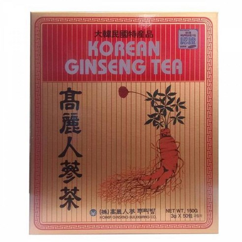 뿌리방 고려인삼차50포, 3g, 50개입, 2개