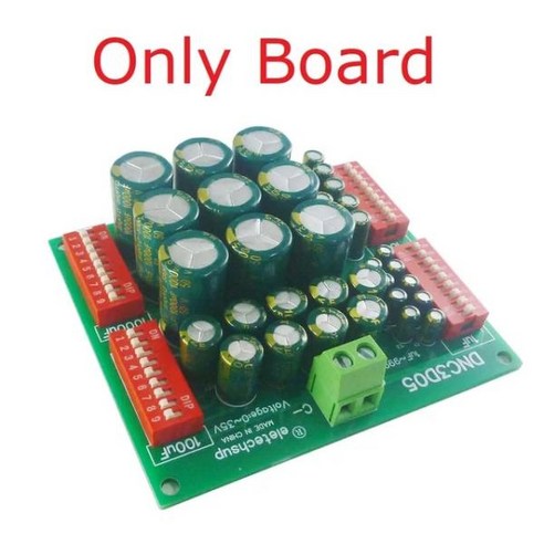 프로그래밍 가능한 고용량 전해 커패시터 보드 DC-DC 전력 개발 디버거 1uF ~ 9999uF Step-1uF 4 십년, [01] Only Board, 01 Only Board