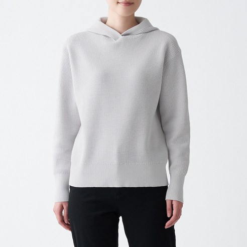 무인양품 MUJI 여성 가볍고 부드러운 풀오버 파카 BAC51A1S