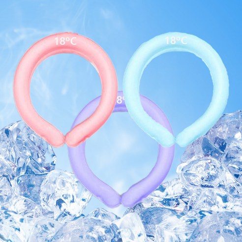 심픽 아이스 넥밴드 넥쿨러: 얼음의 시원함으로 여름 더위를 극복하세요