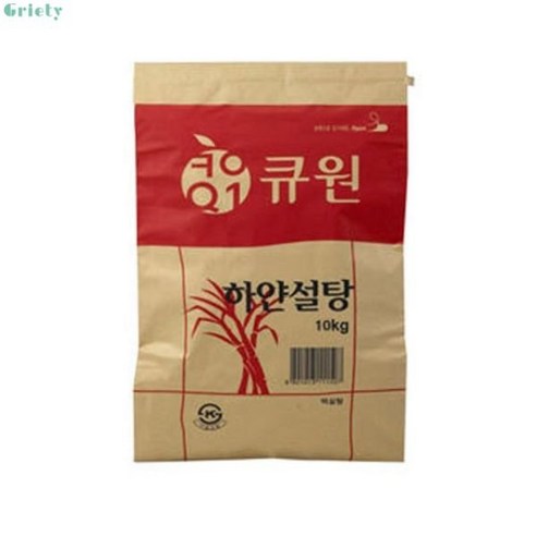 큐원 하얀설탕 10kg 백설탕 담금주 매실청 과일청 11203431, 1개