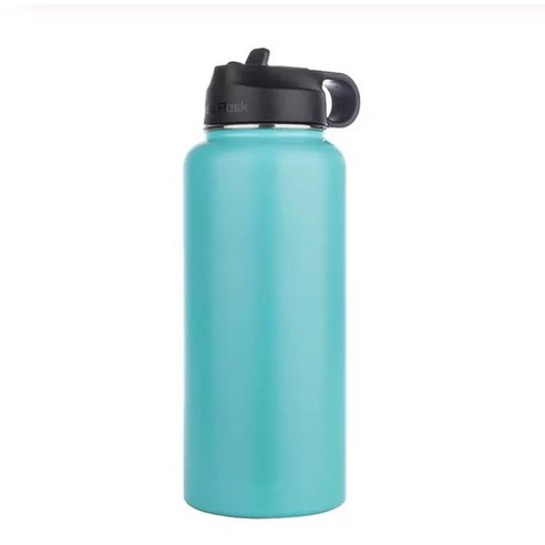 ZZJJC 아이디어 보온병 아이디어 텀블러 아웃도어 보온병, 푸르스름하다, 32oz/960ml
