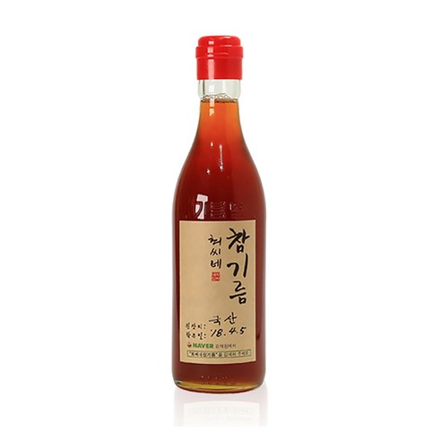 최씨네참기름 국산참기름 350ml 1병 최씨네참기름 국산참기름 350ml 1병