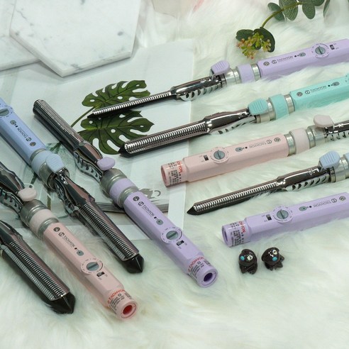 세라믹 코팅, 다양한 사이즈와 컬러 옵션, 열 꼬리빗 증정