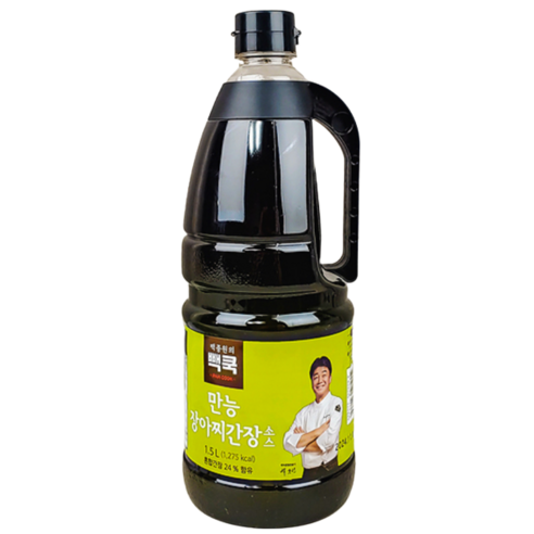   더본코리아 더본 백종원의 만능 장아찌 간장소스, 1.5L, 1개