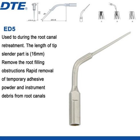 우드페커 DTE 초음파 러 팁 SATELEC ACTEON NSK 에, 17 ED5