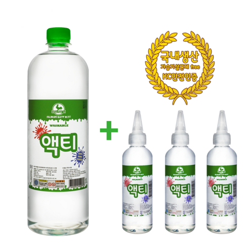 닥터스글루 슬라임 액티베이터 1L 슬라임만들기, 1000ml +100ml  3개