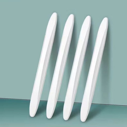 흔적없는 자동차 실리콘 차량용 문콕방지 문콕 도어가드 고탄성 폰스트랩 증정 한세트, 6개, 화이트