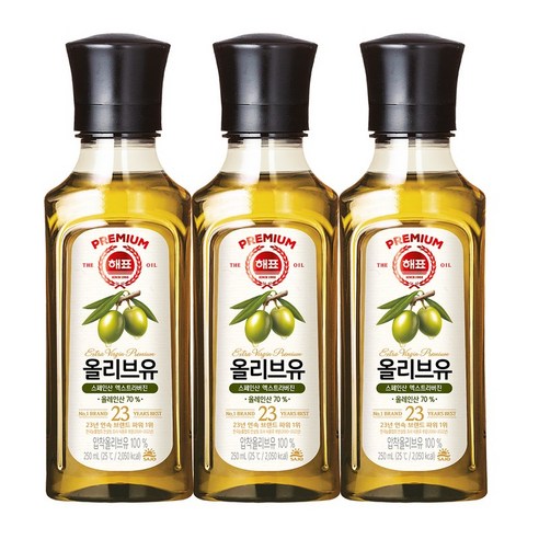 사조 대림 사조 해표 올리브유 250ml x3, 3개