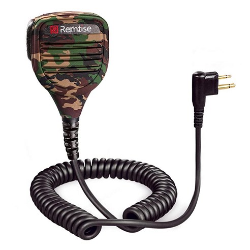 Remtise 모토로라 라디오용 스피커 마이크 정품보장, Speaker Mic-Camouflage