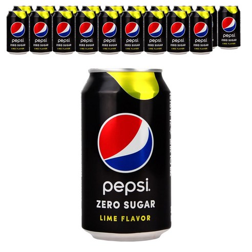롯데 펩시콜라 제로 라임 355ml, 20개