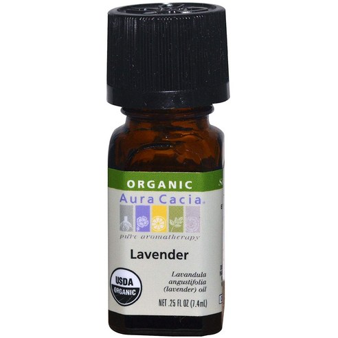 아우라카시아 퓨어 아로마테라피 오일, 7.4ml, Lavender, 1개