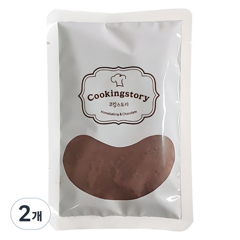 쿠킹스토리 코코아 파우더, 200g, 2개