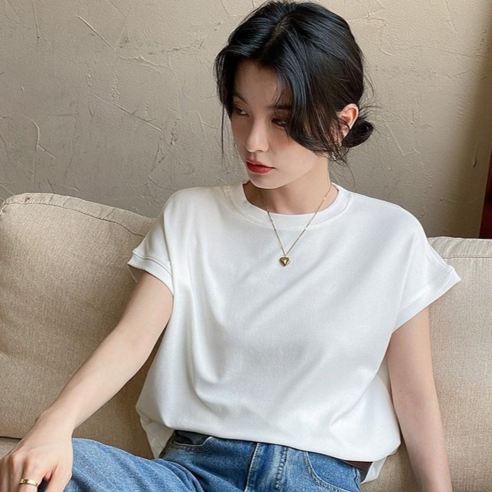 여름을 더 시원하게! 페이브룩 쿨 아이스 라운드넥 티셔츠