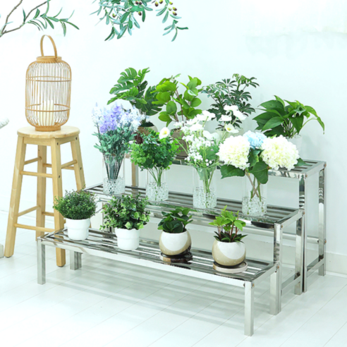 베란다, 나만의 작은 정원으로! 화분 정리, 더 이상 고민하지 마세요 화분대