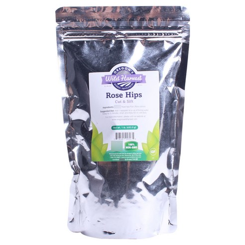 Oregon''s Wild Harvest 오가닉 로즈 힙스 컷 & 시프트, 453.5g, 1개, 1개입