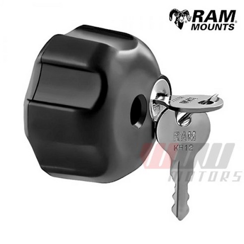 램마운트 RAM-KNOB3L B사이즈 암 도난방지 잠금장치 원사이즈, 단품