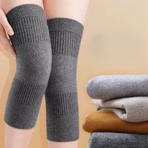 큐엔유 따뜻한 보온 고탄력 무릎 보호대 임산부 노인 보온 무릎워머 겨울 다리토시