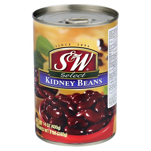 붉은 유혹, 에스앤더블유 키드니빈스 통조림으로 맛과 건강을 한 번에! 강낭콩통조림