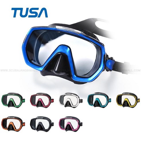 TUSA 투사 M-1003QB MASK 다이빙 마스크 수경, MG