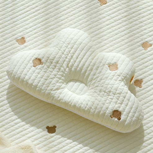 순면과 듀라론으로 제작된 아기 베개