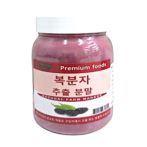 보아비다 국산 복분자추출분말 500g, 1개, 500g