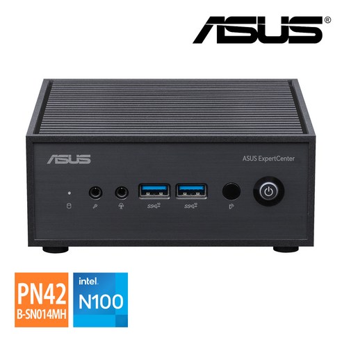 에이수스 ASUS 미니PC PN42-B-SN014MH N100 모니터 HDMI x 2 DP 지원 듀얼랜 베어본PC, 상세페이지 참조, 상세페이지 참조