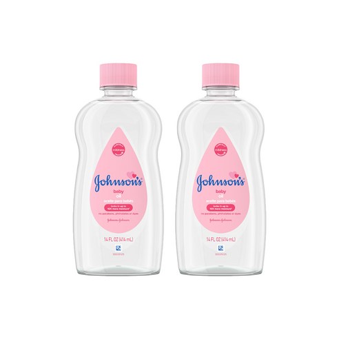 존슨즈베이비 오일, 414ml, 2개