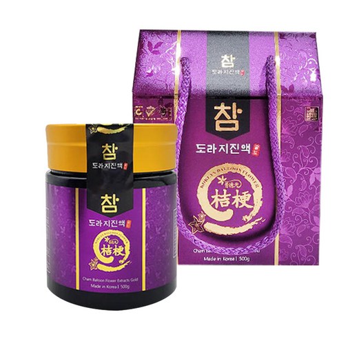 국내산 도라지 진액 골드 500g, 진한 맛과 영양 담은 도라지청 1개 약도라지청