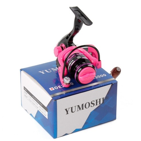 999피싱 YUMOSHI 풀메탈 원투 스피닝 릴 2000-6000, 01. OE 시리지, OE 5000 핑크