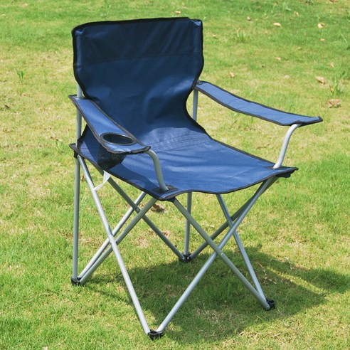 캠핑 의자 낚시 의자 접이식 휴대용 의자 의자 야외 조명 등받이 게으른 성인 낚시 의자 비치 의자 스케치, 우아한 블루